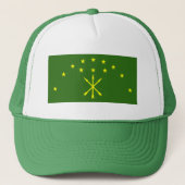 Casquette Drapeau Adygea patriotique (Devant)