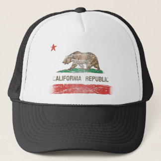 Casquette Drapeau affligé de République de la Californie