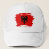 Casquette Drapeau albanais (Devant)