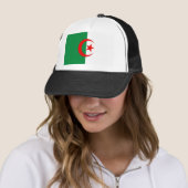Casquette drapeau algérien (En situation)