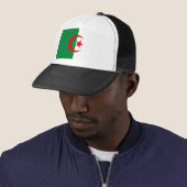 Casquette drapeau algérien (En situation)
