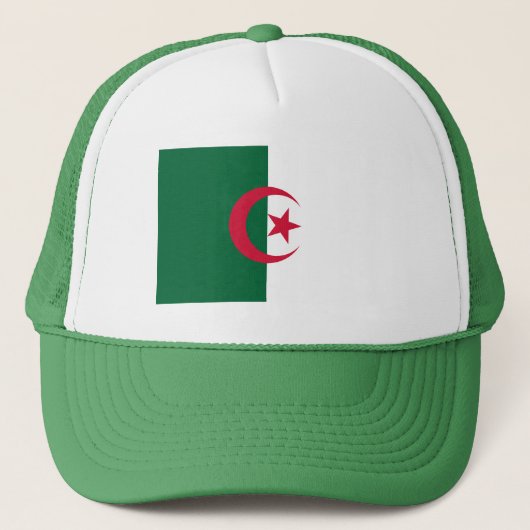 Casquette Drapeau algérien patriotique (Devant)