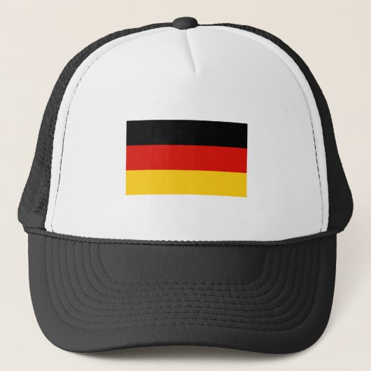 Casquette Drapeau Allemagne tricolore (Devant)