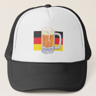 Casquette Drapeau allemand avec de la bière