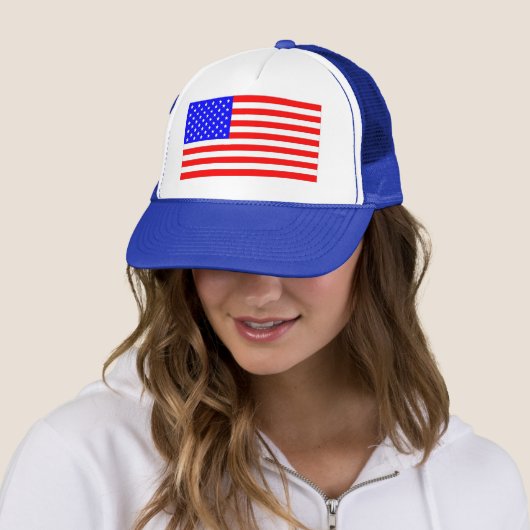 CASQUETTE DRAPEAU AMÉRICAIN (En situation)