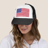 Casquette Drapeau américain (En situation)