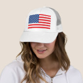 Casquette Drapeau américain (En situation)