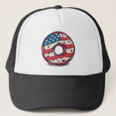 Casquette 🍩 Drapeau américain (Devant)