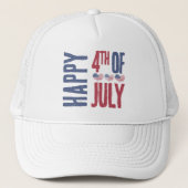 Casquette Drapeau américain 4 juillet patriotique (Devant)