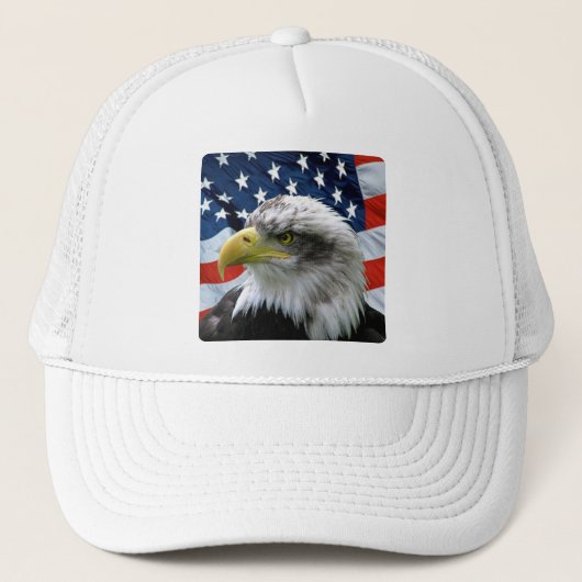 Casquette Drapeau américain Bald Eagle (Devant)
