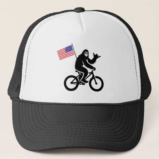 Casquette Drapeau américain Bigfoot Cycling (Devant)
