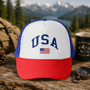 Casquette Drapeau américain de la fête de l'indépendance pat