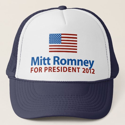 Casquette Drapeau américain de Mitt Romney (Devant)