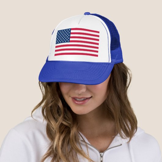 Casquette Drapeau américain - États-Unis d'Amérique - Patrio (En situation)