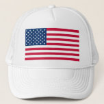 Casquette Drapeau américain - États-Unis d'Amérique - Patrio<br><div class="desc">USA - Etats-Unis d'Amérique - Drapeau - Patriotique - Fête de l'Indépendance - 4 juillet - Personnalisable - Choisissez / Ajoutez votre texte unique / Couleur / Image - Faites votre cadeau spécial - Redimensionnez et déplacez ou supprimez et ajoutez des éléments / image avec outil de personnalisation. Vous pouvez...</div>