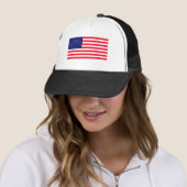 Casquette Drapeau américain MUSEUM Zazzle (En situation)