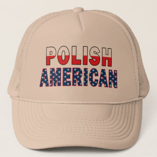 Casquette Drapeau américain polonais