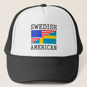 Casquette Drapeau américain suédois
