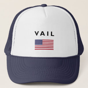 Casquette Drapeau américain Vail couleur claire