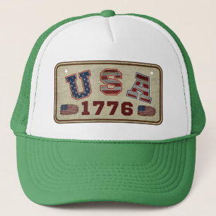Casquette Drapeau américain vintage USA 1776
