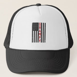 Casquette Drapeau américain vintage vector design patriotiqu