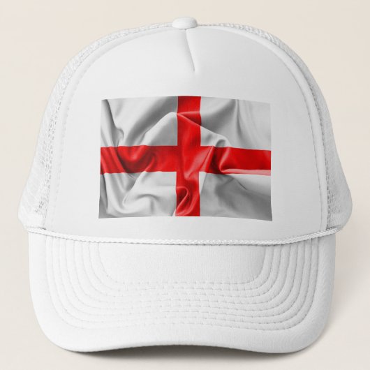Casquette Drapeau anglais de la Croix de Saint-Georges (Devant)