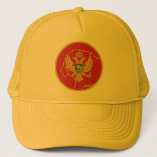 Casquette Drapeau animal national monténégrin du Monténégro