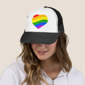 Casquette Drapeau arc-en-ciel (En situation)