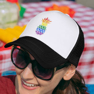 Casquette Drapeau arc-en-ciel à ananas
