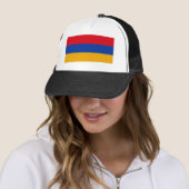 Casquette Drapeau Arménie (En situation)