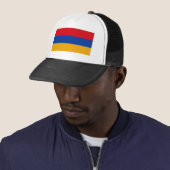 Casquette Drapeau Arménie (En situation)