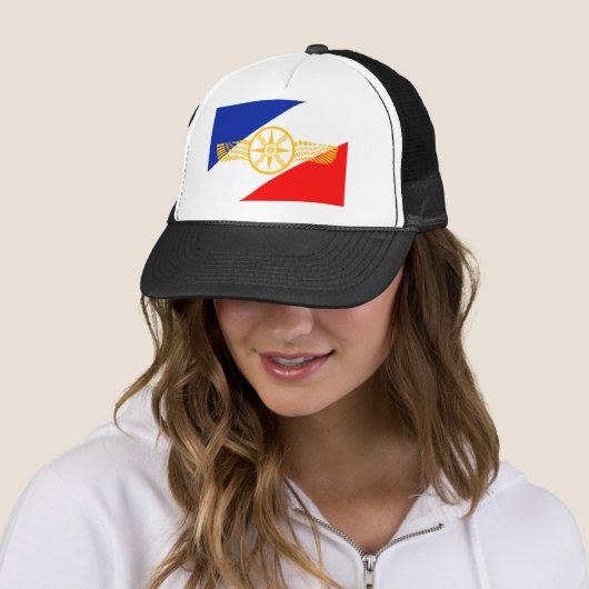 Casquette Drapeau assyrien, drapeau chaldéen, drapeau de (En situation)