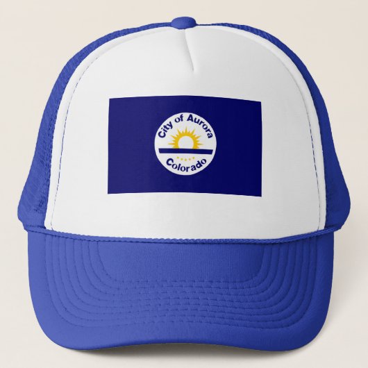 Casquette Drapeau Aurora, Colorado (Devant)