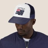 Casquette Drapeau Australie (En situation)
