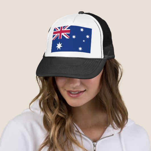 Casquette Drapeau australien (En situation)