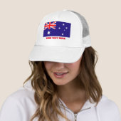 Casquette Drapeau australien de l'Australie chapeaux de cami (En situation)