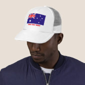 Casquette Drapeau australien de l'Australie chapeaux de cami (En situation)