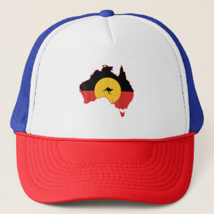 Casquette Drapeau autochtone T Chemise Australie Drapeau cad