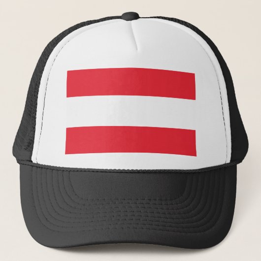 Casquette Drapeau Autriche (Devant)