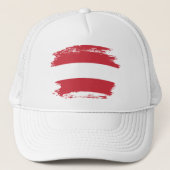 Casquette Drapeau autrichien (Devant)