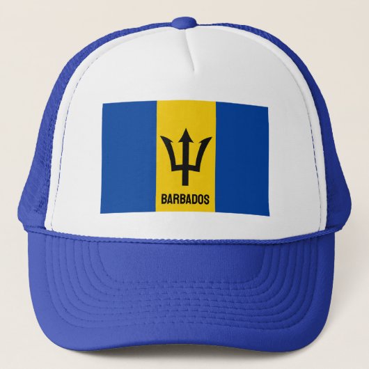 Casquette Drapeau Barbade (Devant)