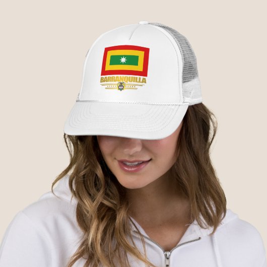 Casquette Drapeau Barranquilla (En situation)