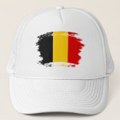 Casquette Drapeau Belgique (Devant)