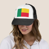 Casquette drapeau benin (En situation)