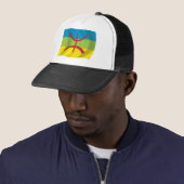 Casquette Drapeau berbère Chapeau (En situation)
