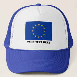 Casquette Drapeau bleu européen d'Europa d'UE l'Europe du