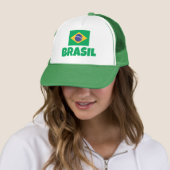 Casquette Drapeau Brasil (En situation)
