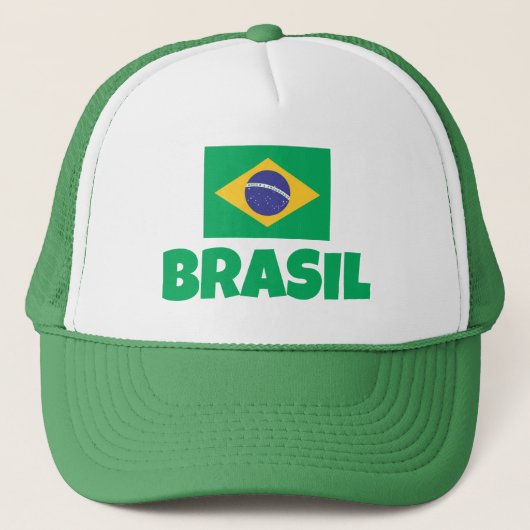Casquette Drapeau Brasil (Devant)