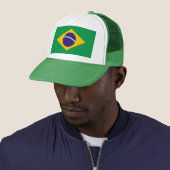 Casquette Drapeau brésilien (En situation)