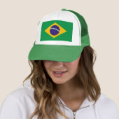 Casquette Drapeau brésilien (En situation)